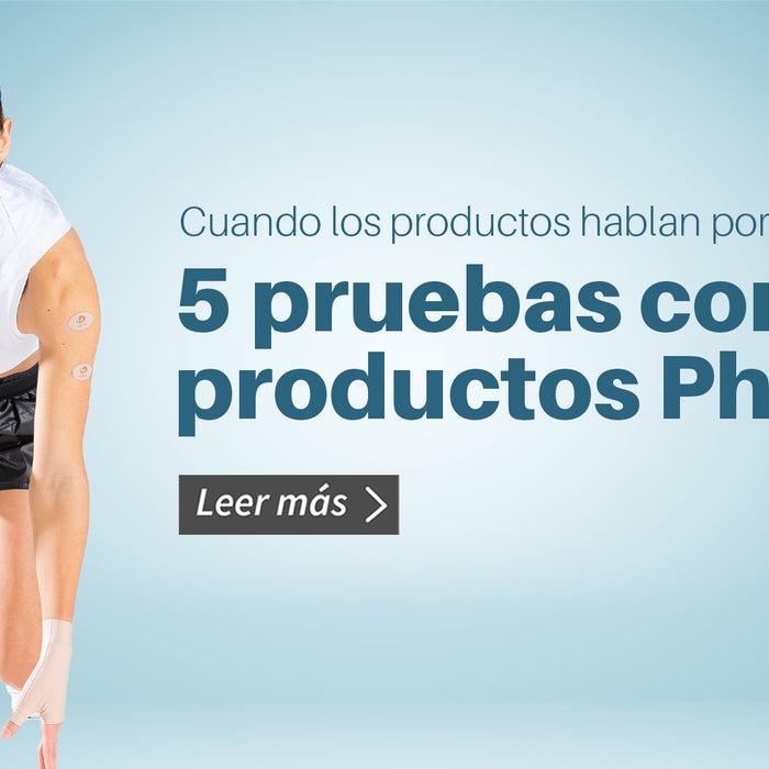 Cuando los productos hablan por sí mismos: 5 pruebas con los productos Phiten
