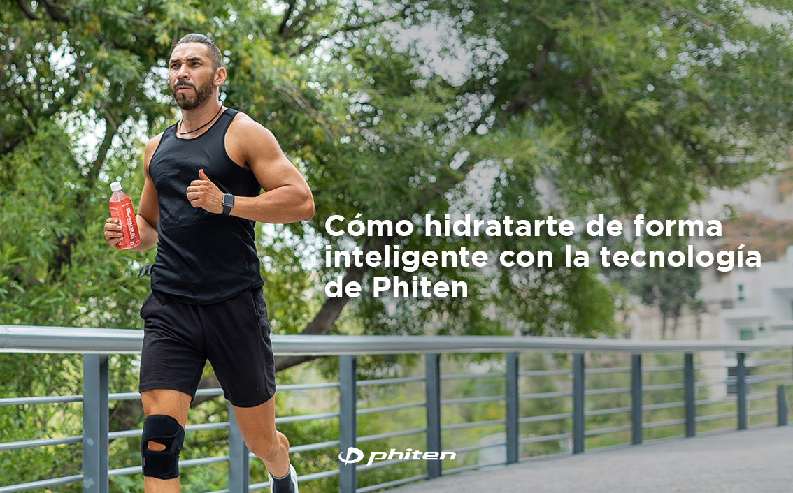 Cómo hidratarte de forma inteligente con la tecnología de Phiten