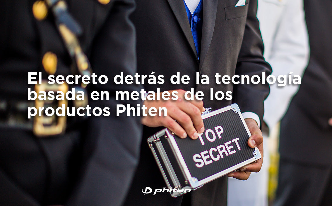 El secreto detrás de la tecnología basada en metales de los productos Phiten