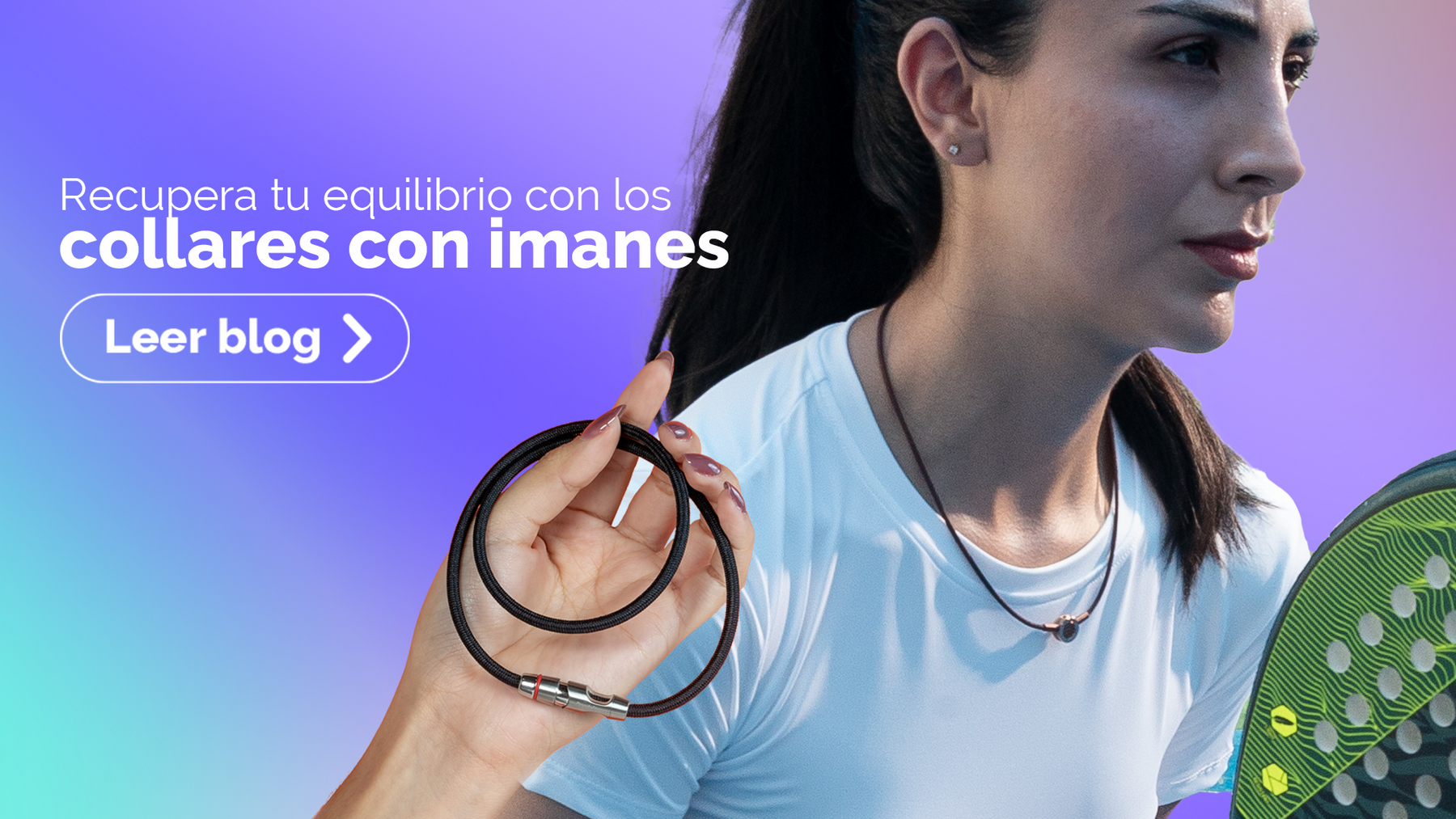 Recupera tu equilibrio con los collares con imanes