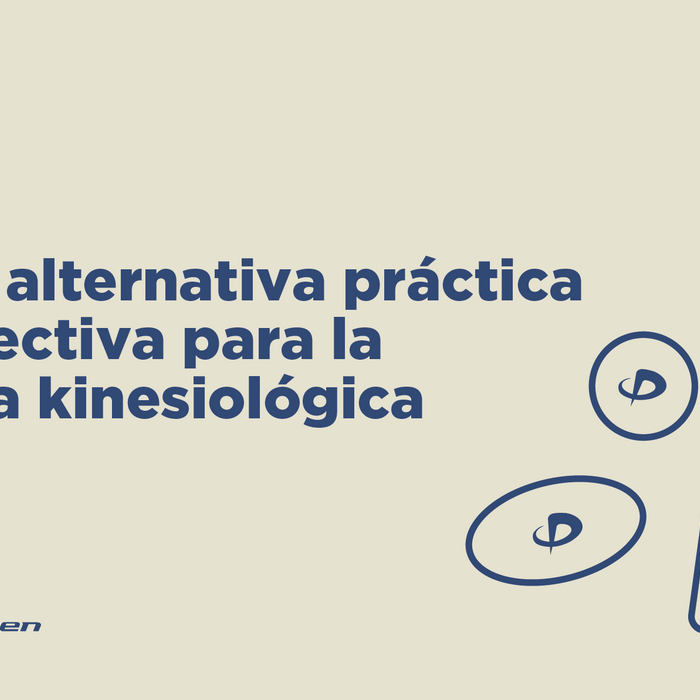 Una alternativa práctica y efectiva para la cinta kinesiológica