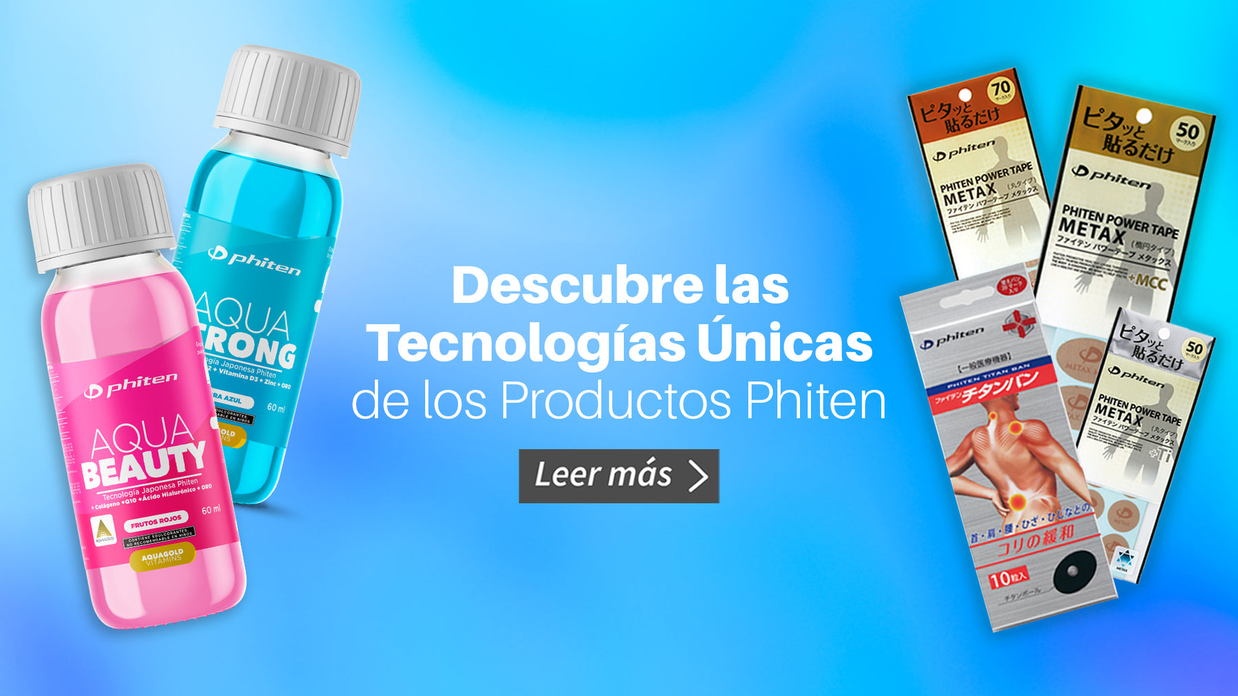 Descubre las Tecnologías Únicas de los Productos Phiten