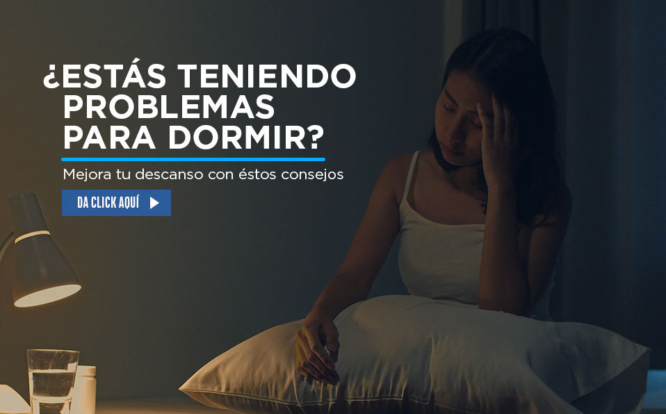 ¿Estás teniendo problemas para dormir? Mejora tu descanso con éstos consejos