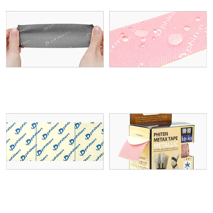 Cinta Kinesiológica Metax Metálica