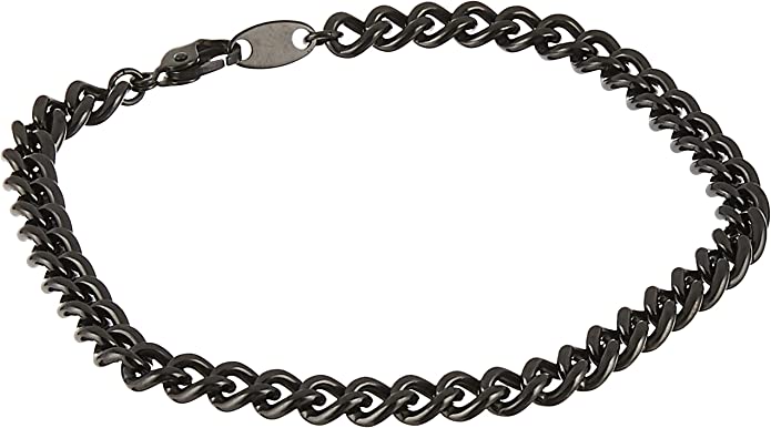 Pulsera de Titanio Carbonizado Chain