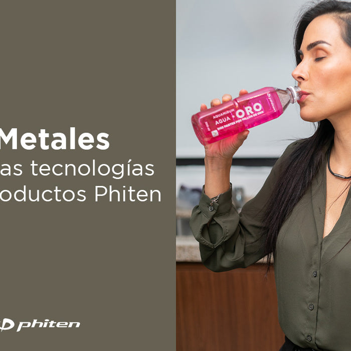Aqua Metales: conoce las tecnologías de los productos Phiten