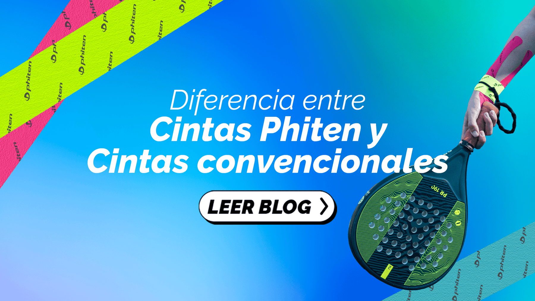 Diferencia entre las Cintas Kinesiológicas Tradicionales y las Cintas Kinesiológicas Phiten