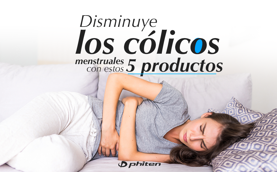 Disminuye los cólicos menstruales con estos 5 productos