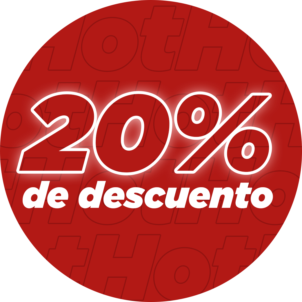 20% de descuento