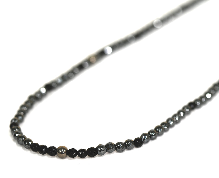 Collar de Ónix y Hematita 60cm