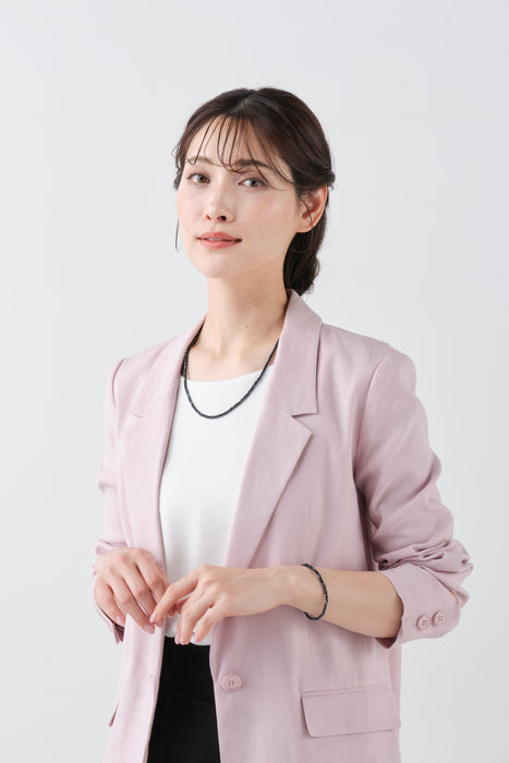 Collar de Espinela Azul 50+5