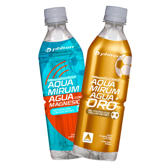 6 piezas de Agua de Magnesio + Oro