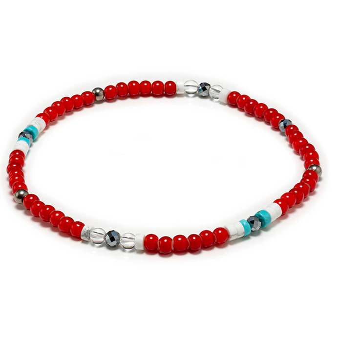 Pulsera de Tobillo “Glass Beads”